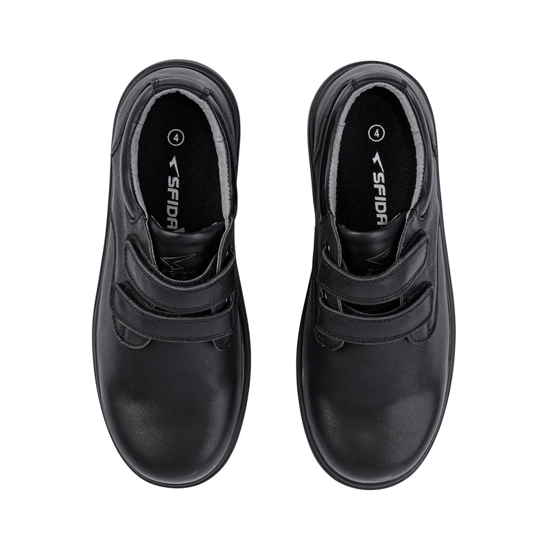 Load image into Gallery viewer, Class Junior V Strap School Shoes - Black