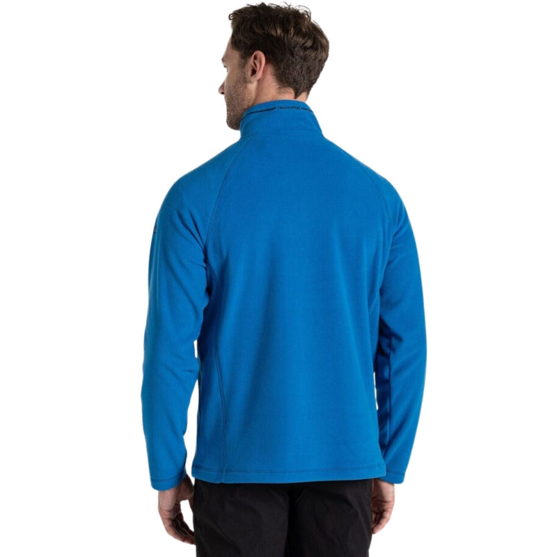 Load image into Gallery viewer, Craghoppers Mens Corey VI Lightweight Recycled Microfleece Zip Fleece Top in Fresh Blue-3