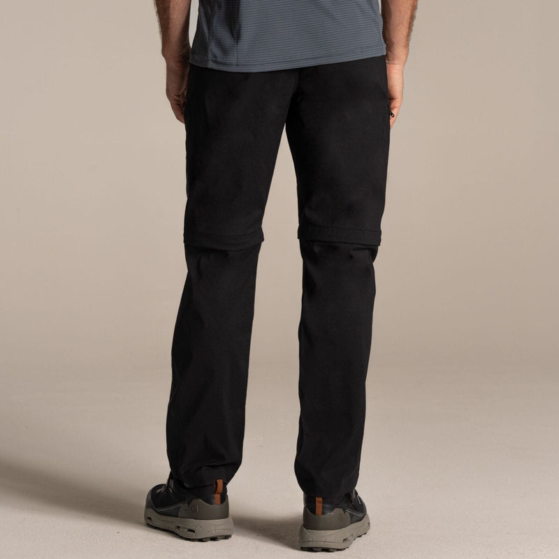 Load image into Gallery viewer, Craghoppers Kiwi Pro III Convertible Stretch Trousers – Black | Regular