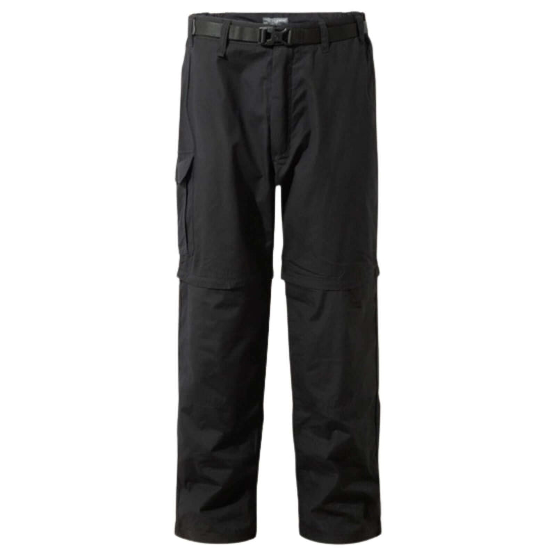 Load image into Gallery viewer, Craghoppers Men's Kiwi Convertible Trousers/Shorts – Black | Regular