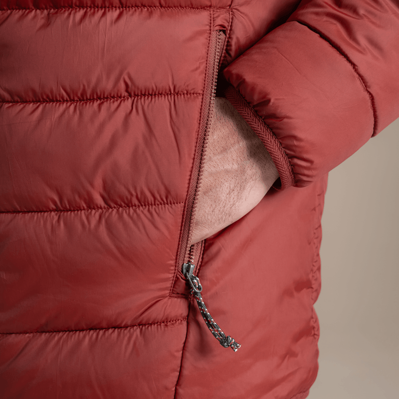 Load image into Gallery viewer, Craghoppers Compresslite IX Men's Hooded Puffer Jacket – Red Jasper