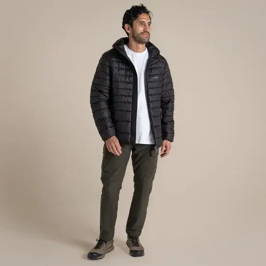Load image into Gallery viewer, Craghoppers Compresslite IX Hooded Insulated Jacket – Black