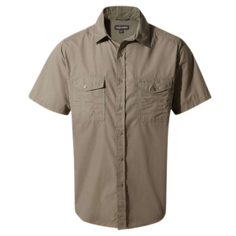Load image into Gallery viewer, Craghoppers Kiwi Short Sleeve Outdoor Shirt – Pebble