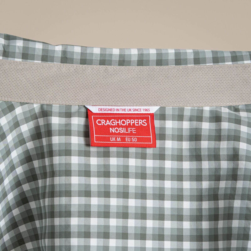 Load image into Gallery viewer, Craghoppers NosiLife Men’s Long Sleeve Shirt | Lichen Green/Ecru