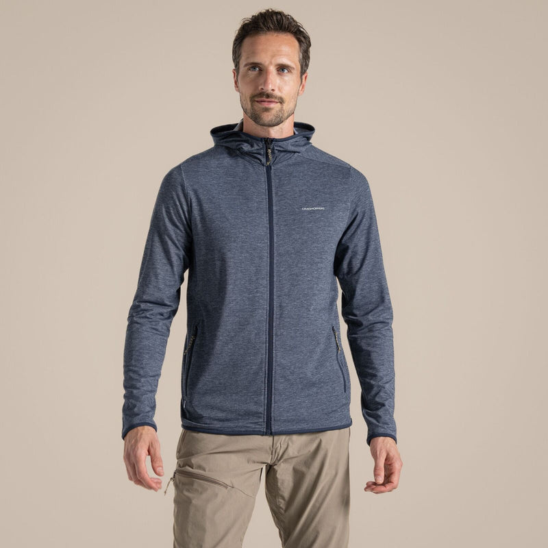 Load image into Gallery viewer, Craghoppers NosiLife Deft Hooded Travel Jacket in Blue Navy Marl-3