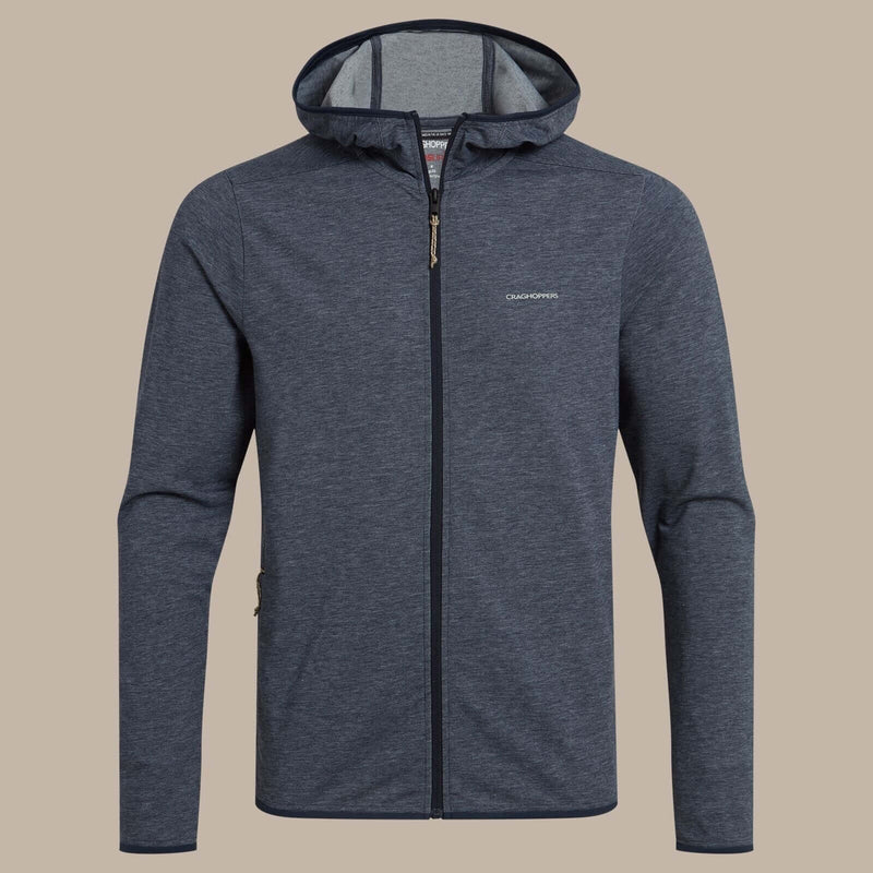Load image into Gallery viewer, Craghoppers NosiLife Deft Hooded Men’s Travel Jacket – Blue Navy Marl