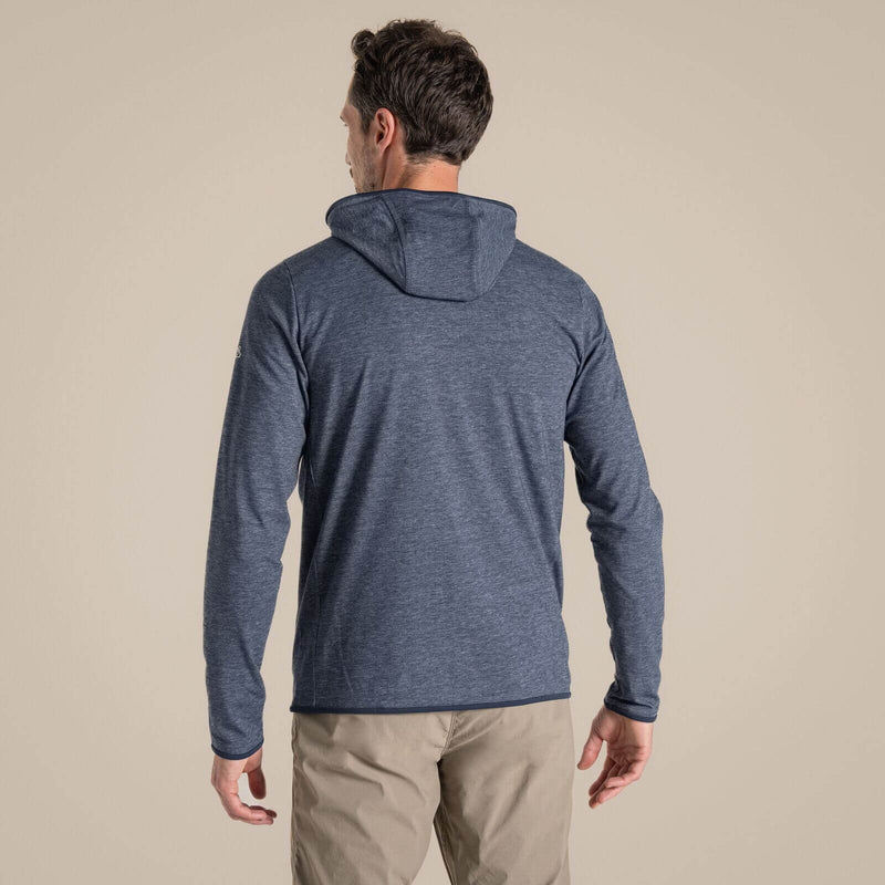 Load image into Gallery viewer, Craghoppers NosiLife Deft Hooded Men’s Travel Jacket – Blue Navy Marl