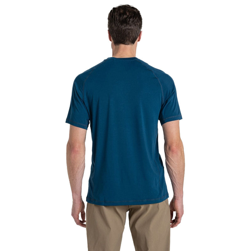 Load image into Gallery viewer, Craghoppers Mens Dynamic Short Sleeved T-Shirt in Tourmaline Blue-4