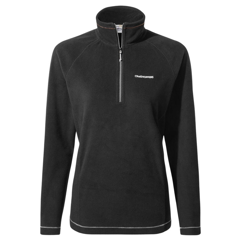 Load image into Gallery viewer, Craghoppers Miska VI Womens Half Zip Fleece Pullover in Black-1
