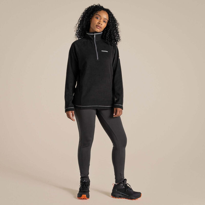 Load image into Gallery viewer, Craghoppers Miska VI Women's Half Zip Fleece Pullover – Black