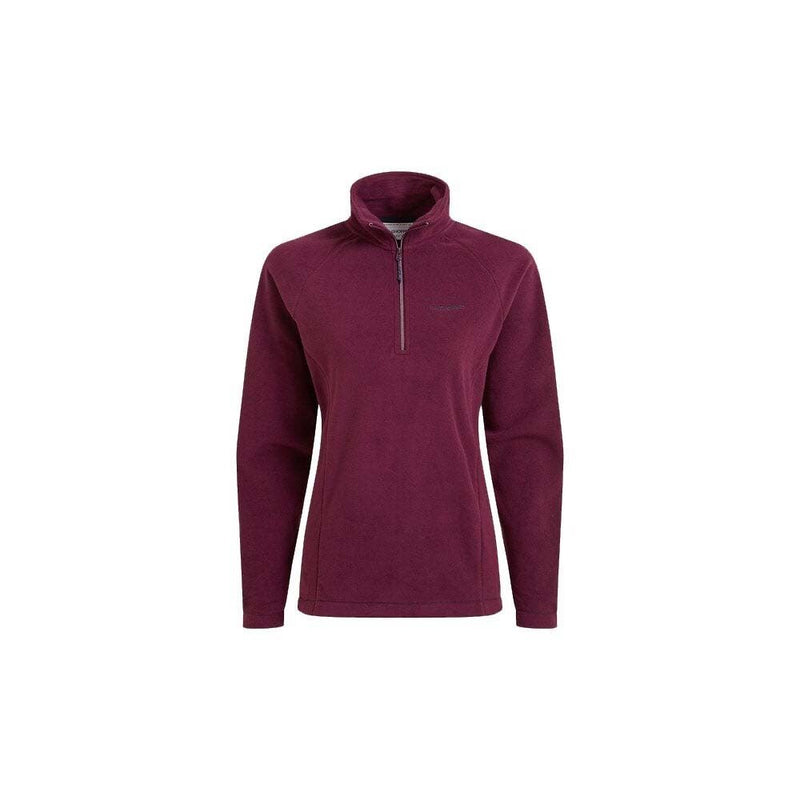 Load image into Gallery viewer, Craghoppers Womens Miska VI Lightweight Warm Microfleece Half Zip Fleece Top in Beet-0