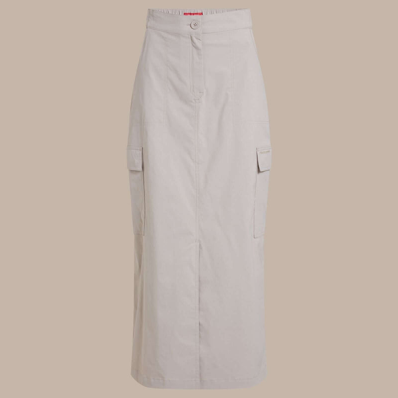 Load image into Gallery viewer, Craghoppers NosiLife Pro Women's Midi Skirt – UPF50+ | Soft Mushroom