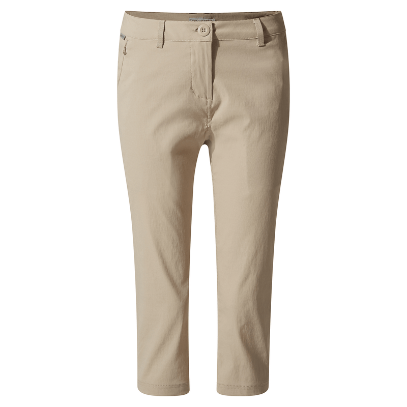 Load image into Gallery viewer, Craghoppers Women's Kiwi Pro Crop Trousers – Desert Sand