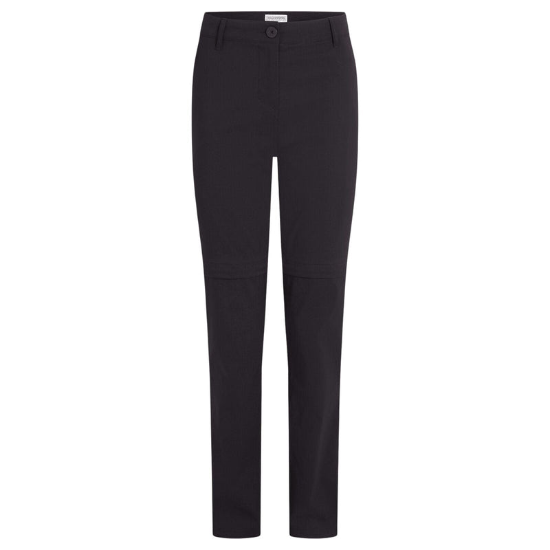 Load image into Gallery viewer, Craghoppers Kiwi Pro III Convertible Womens Trousers (REGULAR) in Black-0