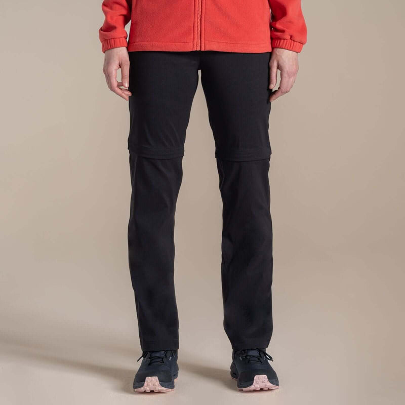 Load image into Gallery viewer, Craghoppers Kiwi Pro III Women's Convertible Trousers – Black