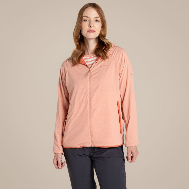Load image into Gallery viewer, Craghoppers NosiLife Rosa Women's Reversible Jacket – Red Sandstone/Clay