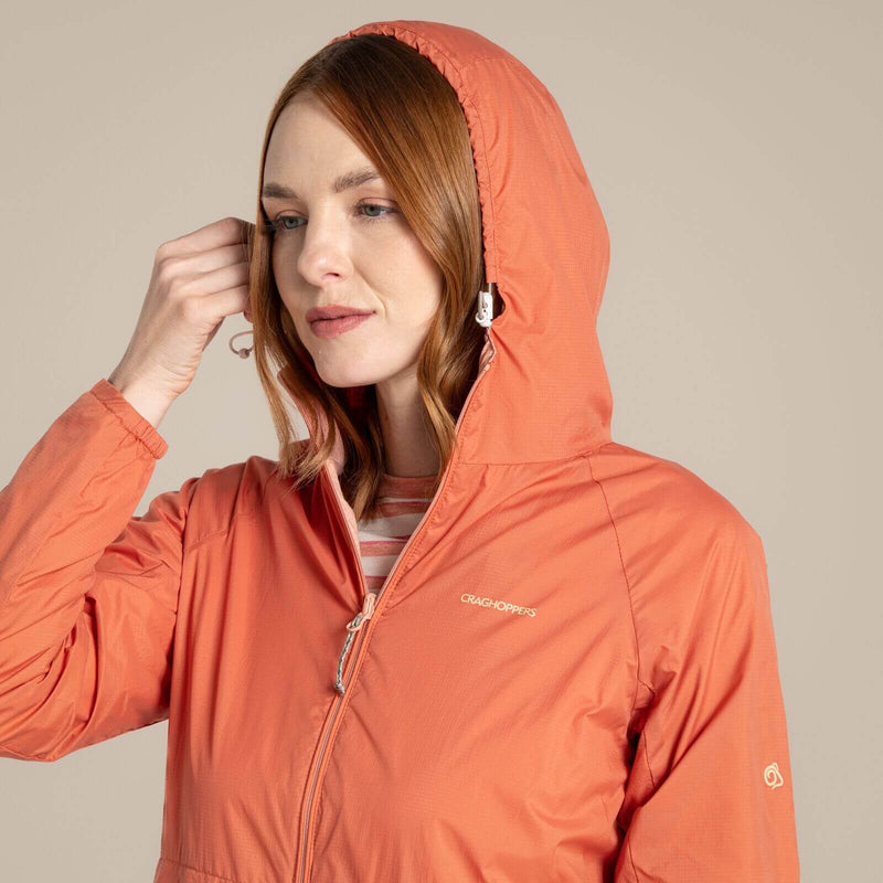 Load image into Gallery viewer, Craghoppers NosiLife Rosa Women's Reversible Jacket – Red Sandstone/Clay