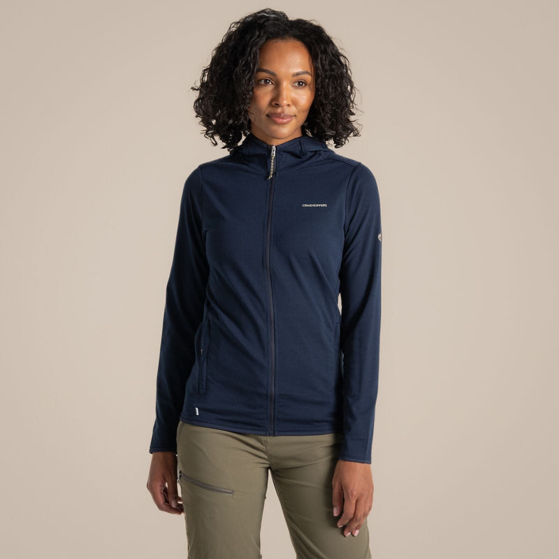 Load image into Gallery viewer, Craghoppers NosiLife Afia Hooded Slim Fit Jacket in Blue Navy-4