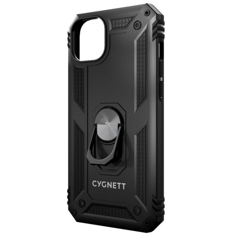 Load image into Gallery viewer, Cygnett Rugged Integrated Kickstand Phone Case For iPhone 15 Plus - Black-0