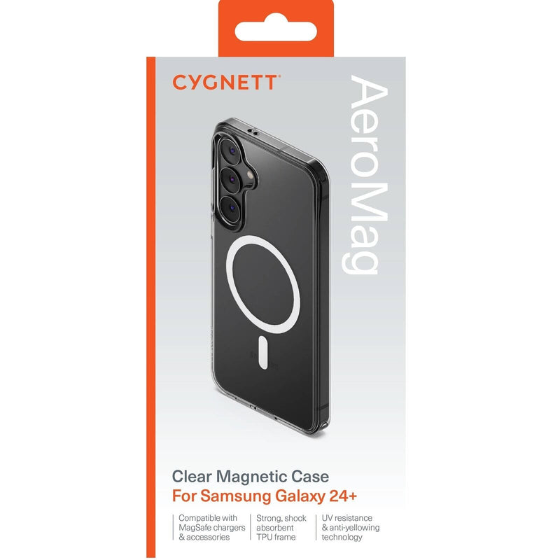 Load image into Gallery viewer, Cygnett AeroMag Magnetic Phone Case For Samsung Galaxy S24+ Plus - Clear-4