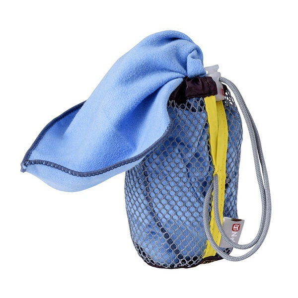 Load image into Gallery viewer, N-rit Super Dry Towel XL – Blue Ultrafine Microfiber Quick-Dry Travel Towel