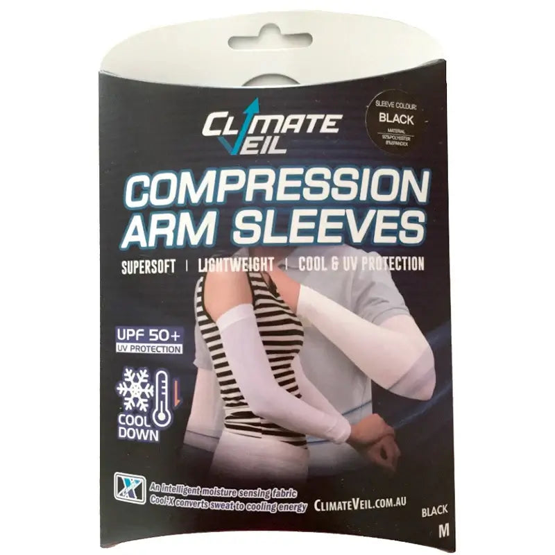 Load image into Gallery viewer, Climate Veil Compression Arm Sleeves – Small