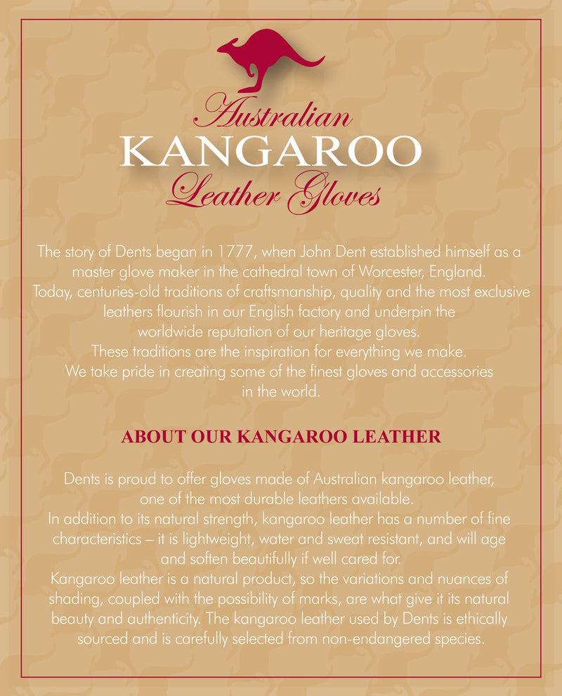 Load image into Gallery viewer, DENTS Womens Premium Kangaroo Leather Unlined Driving Gloves w/ Gift Box - Black-4