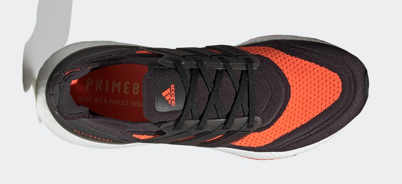 Load image into Gallery viewer, Adidas Mens Ultraboost 21 Running Sneakers Runners Shoes - Black/Orange-4