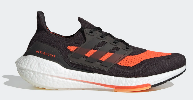 Load image into Gallery viewer, Adidas Mens Ultraboost 21 Running Sneakers Runners Shoes - Black/Orange-0