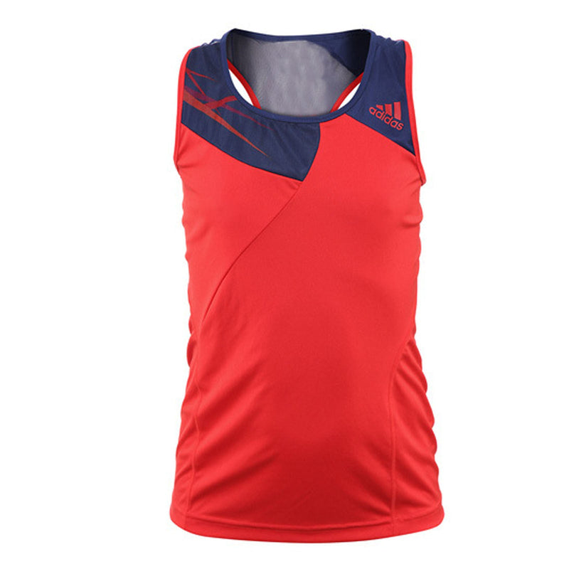 Load image into Gallery viewer, ADIDAS Girls Adizero Tank Hi Rise Top Tennis Sports Kids Childrens-0