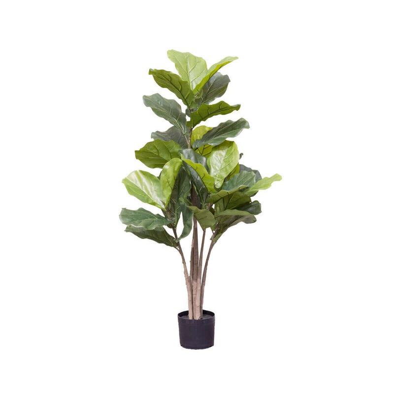 Load image into Gallery viewer, 122cm Potted Faux Giant Fiddle Leaf Fig Tree Artificial Plant Flower Green-0