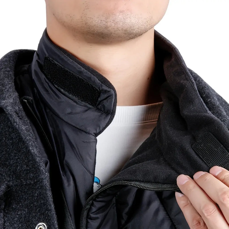Load image into Gallery viewer, 3M Thinsulate Windproof Thermal Neck Warmer Bib Scarf Winter Motorcycle in Black-2