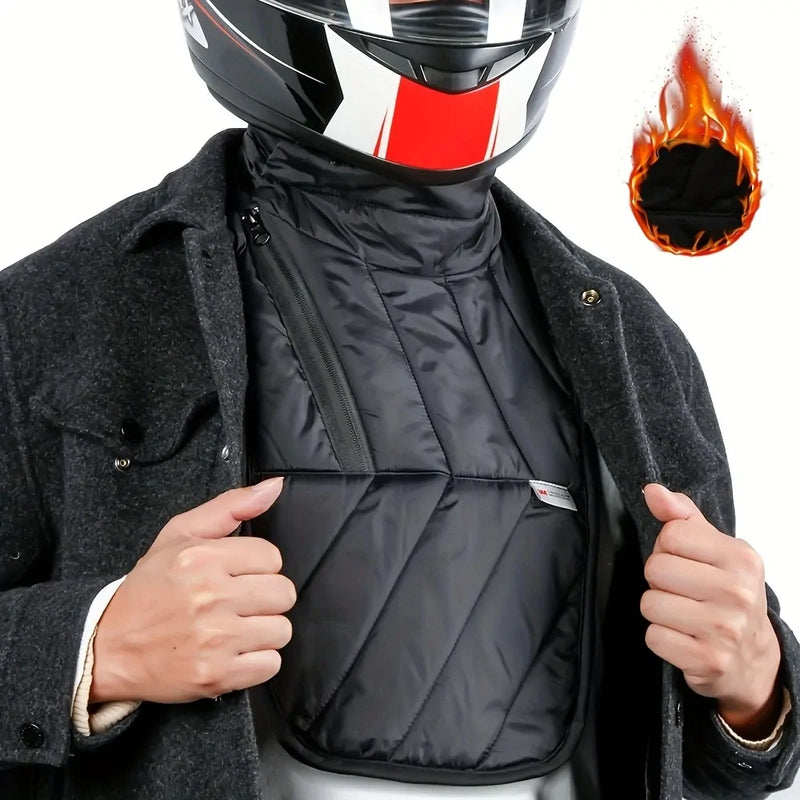 Load image into Gallery viewer, 3M Thinsulate Windproof Thermal Neck Warmer Bib Scarf Winter Motorcycle in Black-4