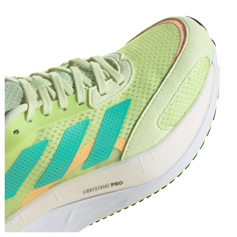 Load image into Gallery viewer, Adidas Womens Adizero Boston 10 Shoes Runners - Almost Lime / Mint Rush / Light Flash Orange-4