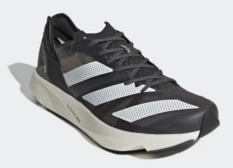 Load image into Gallery viewer, Adidas Mens Adizero Takumi Sen 8 Running Shoe - Grey Six/Cloud White/Core Black-4