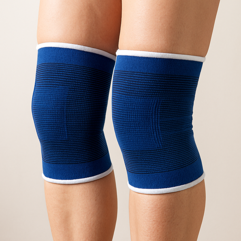 Load image into Gallery viewer, 1 Pair Knee Support Compression Sleeve Brace Breathable & Lightweight-1