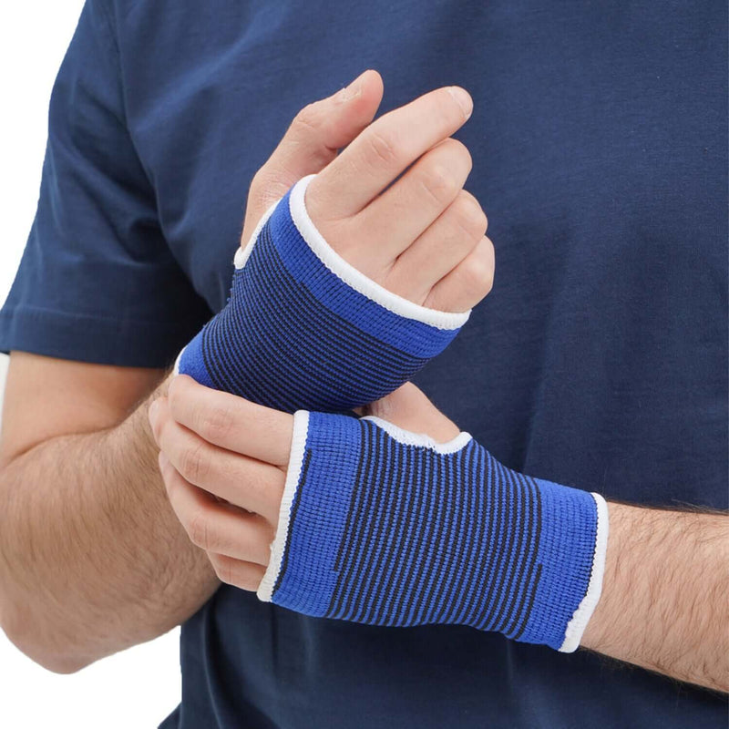 Load image into Gallery viewer, 1 Pair (2pcs) Palm Wrist Support Compression Sleeve Arm Support Brace-1