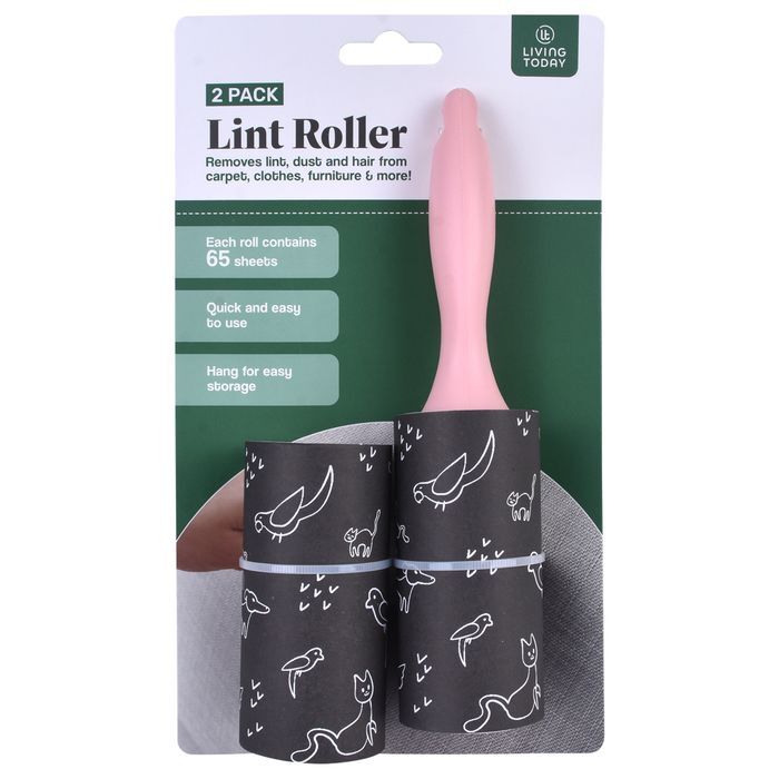 Load image into Gallery viewer, Lint Roller With Refill Sticky Remover Pet Dog Hair Clothes Sofa Dust Cleaning-3