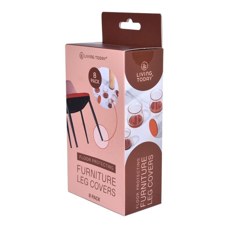 Load image into Gallery viewer, 8 Pack Furniture Leg Covers Feet Non Slip Floor Protector Soft Silicone-4
