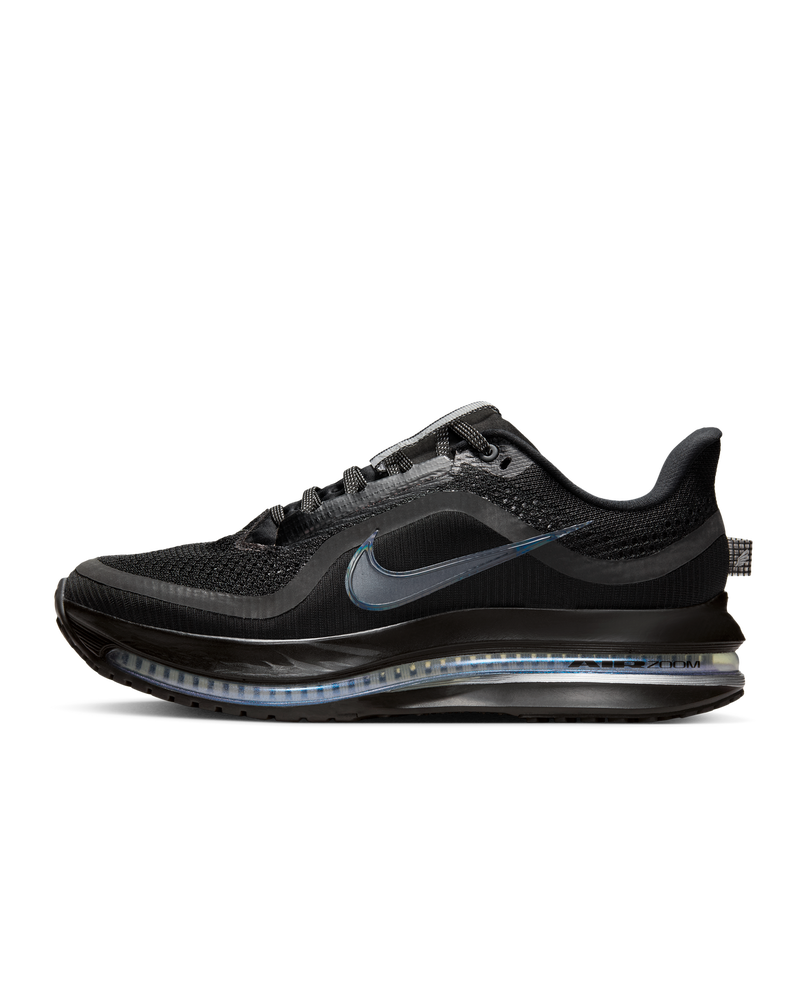 Load image into Gallery viewer, Nike Womens Pegasus Premium Shoes Sneakers Runners in Black/Black-Metallic Silver-0