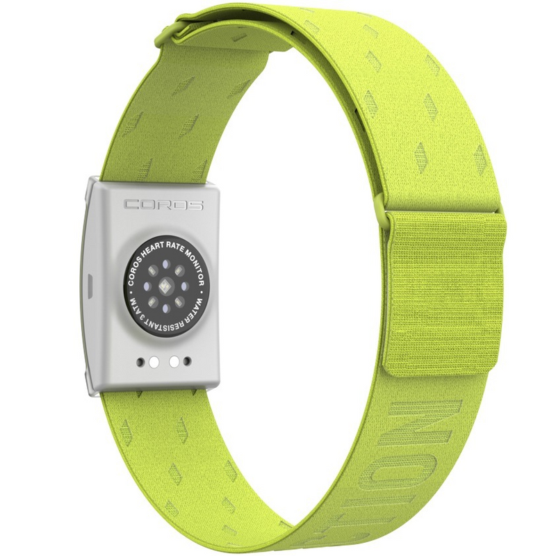 Load image into Gallery viewer, Coros Heart Rate Monitor Activity Tracker in Grey/Lime (Wear Around Arm)-0
