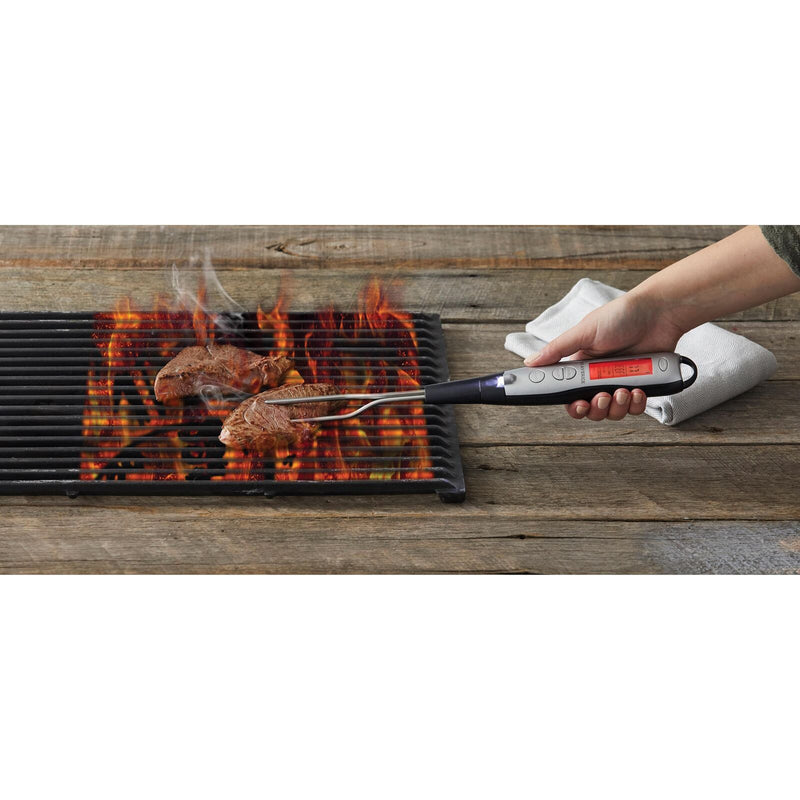 Load image into Gallery viewer, Maverick BBQ Meat Fork Digital Thermometer with Light Black/Silver - 38x4x3cm-3