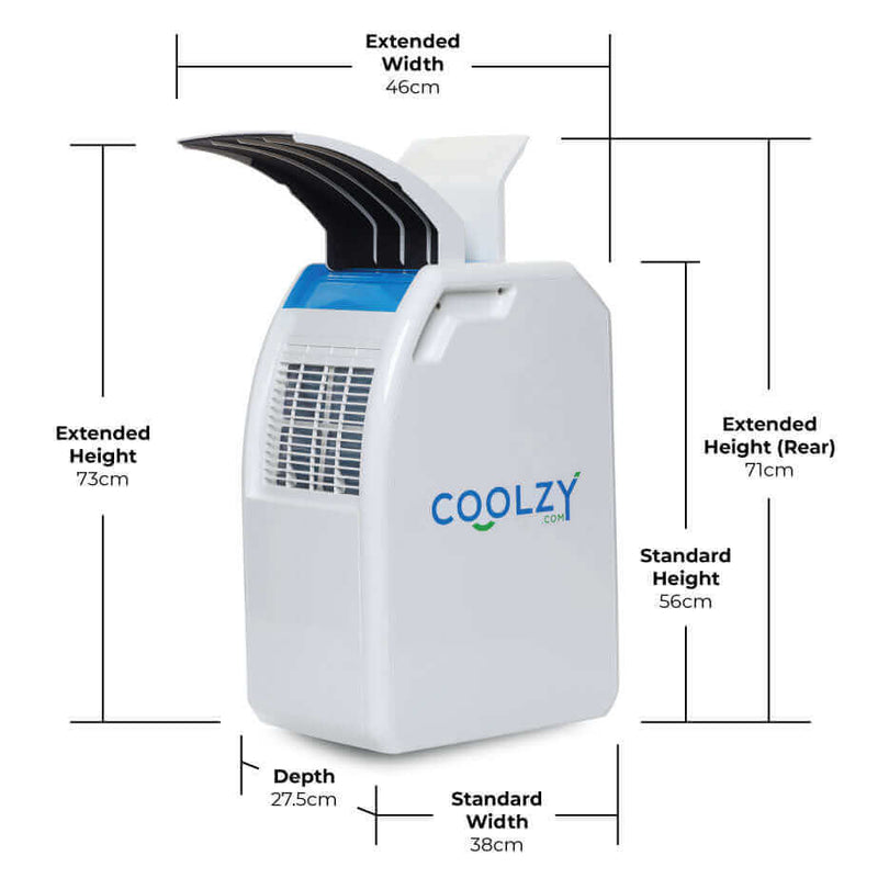 Load image into Gallery viewer, Coolzy PRO Portable Air Conditioner | Adventureco
