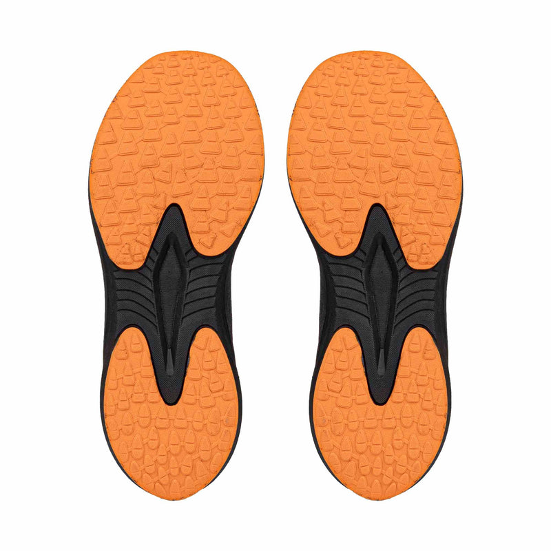Load image into Gallery viewer, Inta Mens Runners - Black/Orange