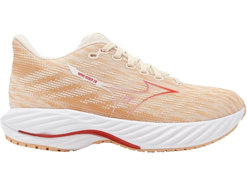 Load image into Gallery viewer, Mizuno Wave Rider 28 Womens Running Shoes Pristine Spicy Orange in US 7-0