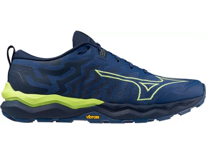 Load image into Gallery viewer, Mizuno Wave Daichi 8 Mens Trail Running Wave Shoes Blue Green – US 11-1