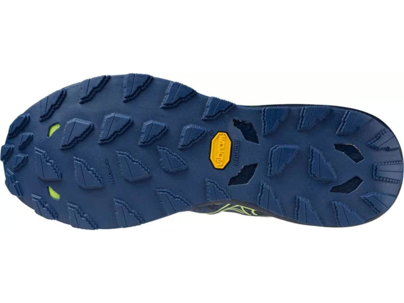 Load image into Gallery viewer, Mizuno Wave Daichi 8 Mens Trail Running Wave Shoes Blue Green – US 11-4