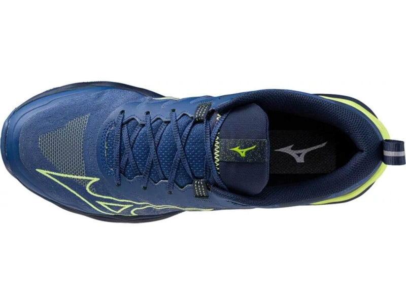 Load image into Gallery viewer, Mizuno Wave Daichi 8 Mens Trail Running Wave Shoes Blue Green – US 11-3