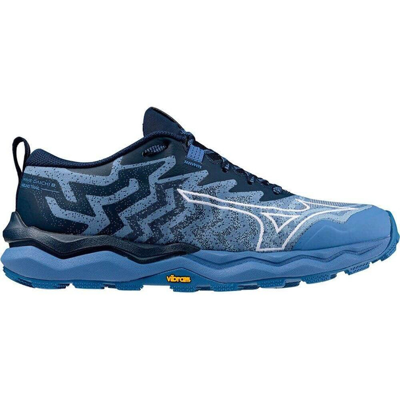 Load image into Gallery viewer, Mizuno Wave Daichi 8 Womens Running Shoes Flow / White / Dress Blue in US 7.5-1