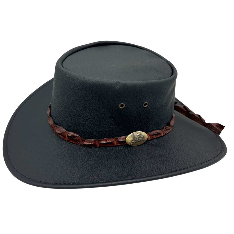 Load image into Gallery viewer, Jacaru 1134 Wild Roo Croc Digger Hat – Kangaroo & Croc